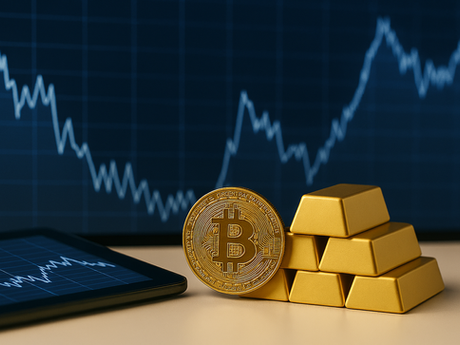 Dollar's Slide Fuels Gold's Ascent While Bitcoin Stumbles
